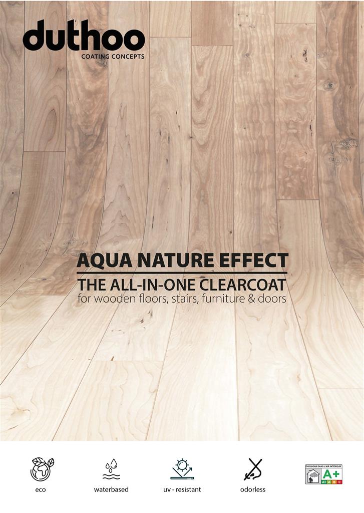 DUTHOO AQUA WOOD CLEARCOAT NATURE EFFECT + 3% STPF - 25L