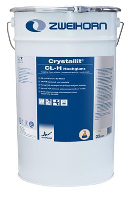 ZW CRYSTALLIT CL-H HOOGGLANS VERNIS - 25L