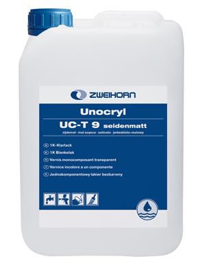 ZW UNOCRYL TRAPVERNIS UCT-9 ZIJDEMAT + 10% AMK - 5L