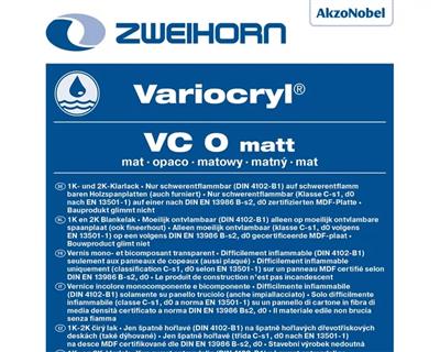 ZW VARIOCRYL VC-0 MAT VERNIS - 5L