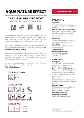 DUTHOO AQUA WOOD CLEARCOAT NATURE EFFECT - 25L